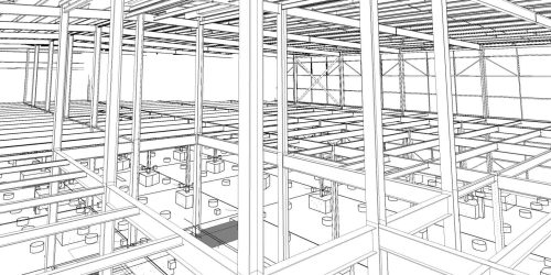 Rushden-Lakes-Steel-Revit